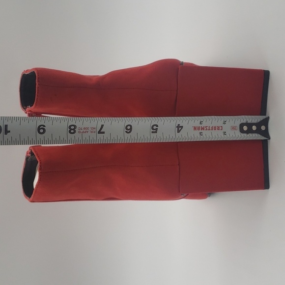 750- Bar lll Women's Knee Boots Asyaf Red Color Size 7 M - Picture 5 of 9